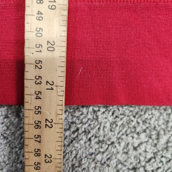 Abercrombie & Fitch Hoodie Womens‎ Large Red Authentic Vintage Sweatshirt Moose - Picture 12 of 13